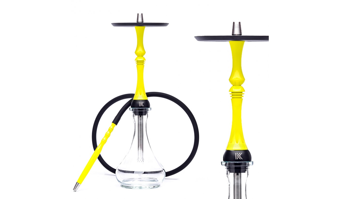 Shisha Alpha Hookah Kappa (Yellow fluor)