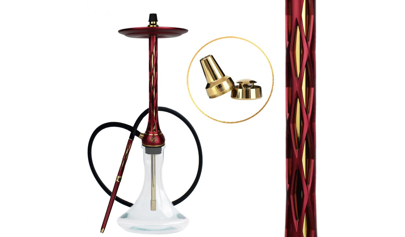 Кальян Blade Hookah One M (Красно-золотой)