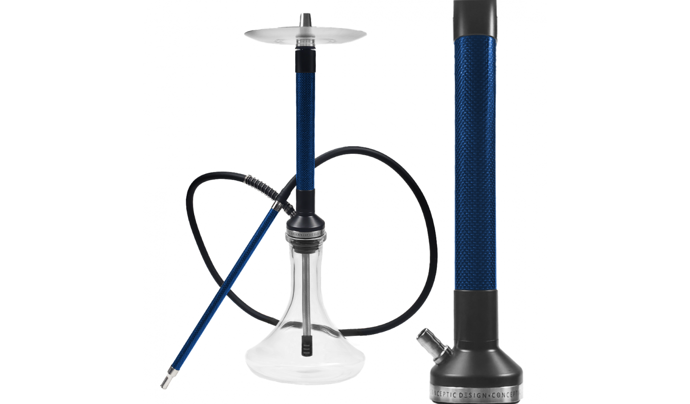 Conceptic Design Carbon Blue Shisha