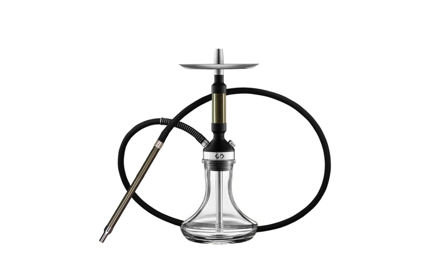 Hookah Conceptual Design Smart Carbon Gold