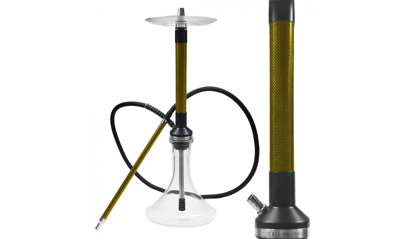 Conceptic Design Carbon Yellow Shisha