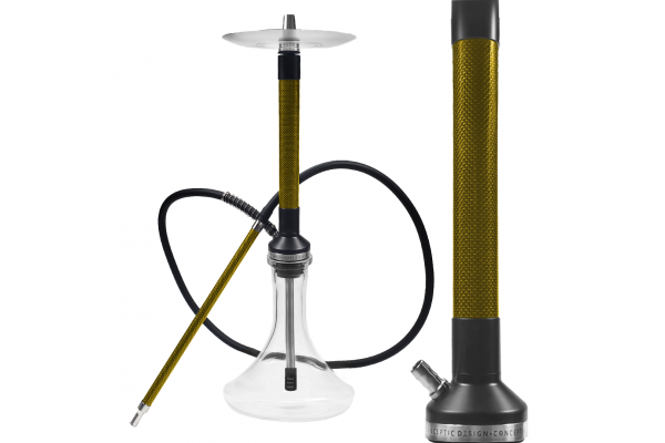 Narguilé Conceptic Design Carbon Yellow