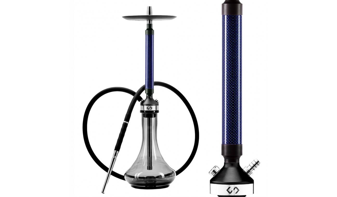 Shisha Conceptic Design Blue Carbon