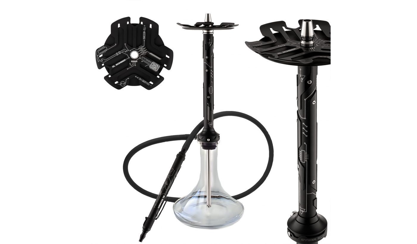 Hookah El Bomber Sansara Cyber Black