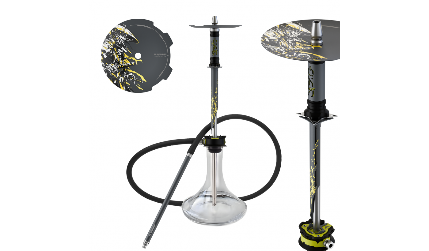 Hookah El Bomber Katana (Black)