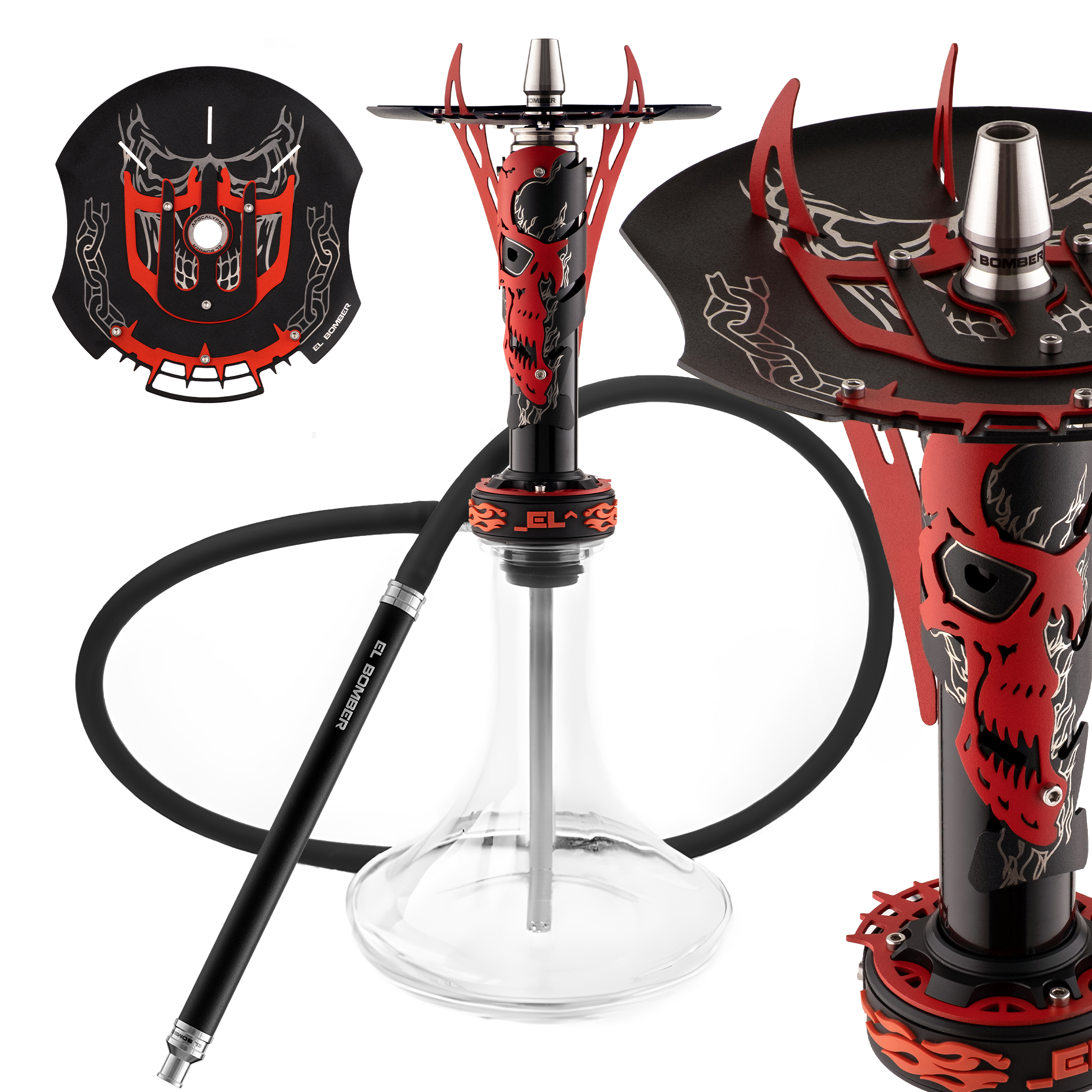 Buy Hookah El Bomber Apocalypse 4x4 in Minsk - MINT x ARMA store