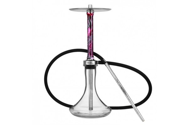 Shisha First Hookah Core (Schwarz und Rosa)