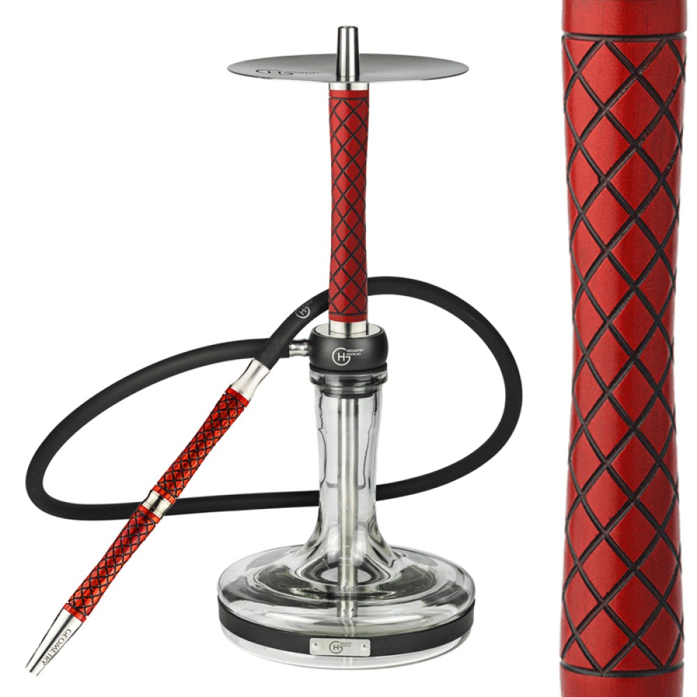 Кальян Geometry Little BRO Rhombus (Красный)