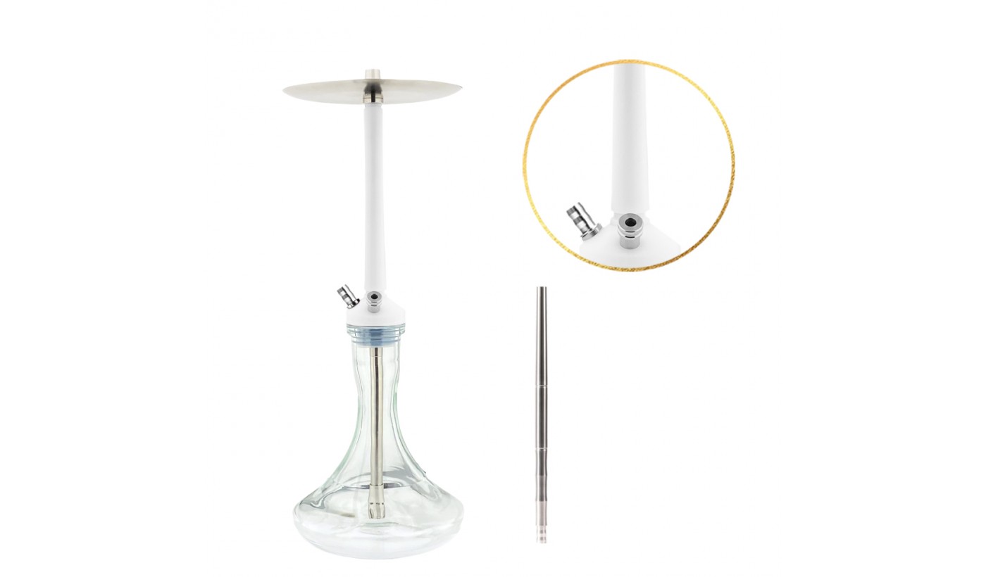 Narguilé HookahTree Composite The One White