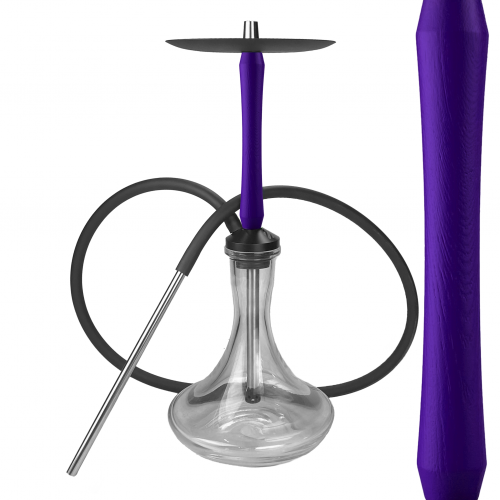 Izzi Wood Hookah (Purple)