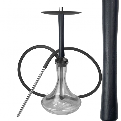 Izzi Wood Hookah (Black)