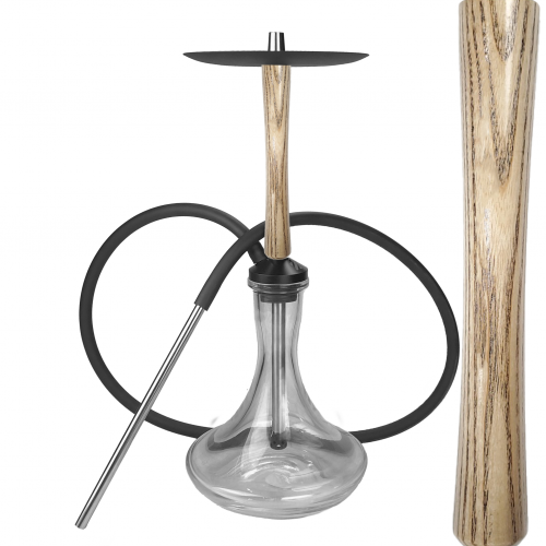 Izzi Wood Hookah (Natural)