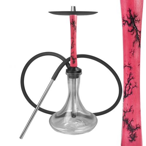 Izzi Wood Storm Hookah (Pink)