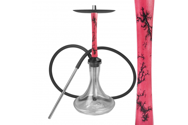 Wasserpfeife Izzi Wood Storm (Rosa)