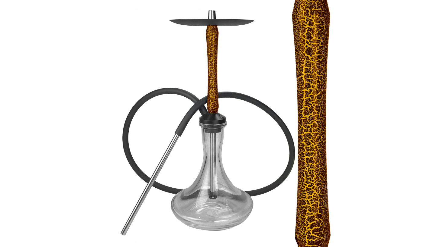 Hookah Izzi Wood Volt (Yellow)