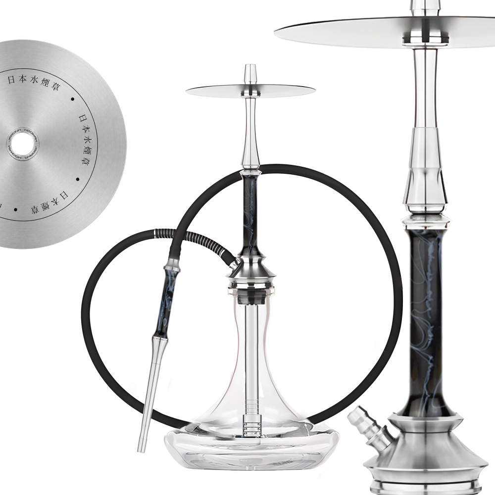 Кальян Japona Hookah Satoshi Acrylic (Black)