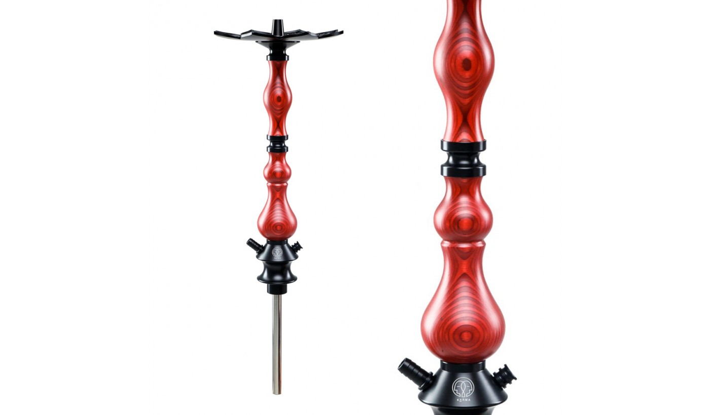 Narguilé Karma Hookah 0.0 (Rouge)