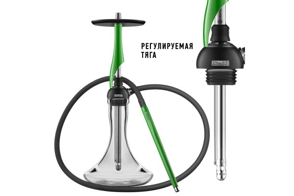 Narguilé Koress k1t Green (Vert)