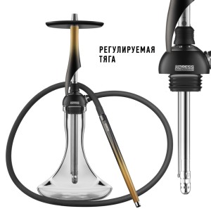 Кальян Koress K1T Royal (Черно-золотой)