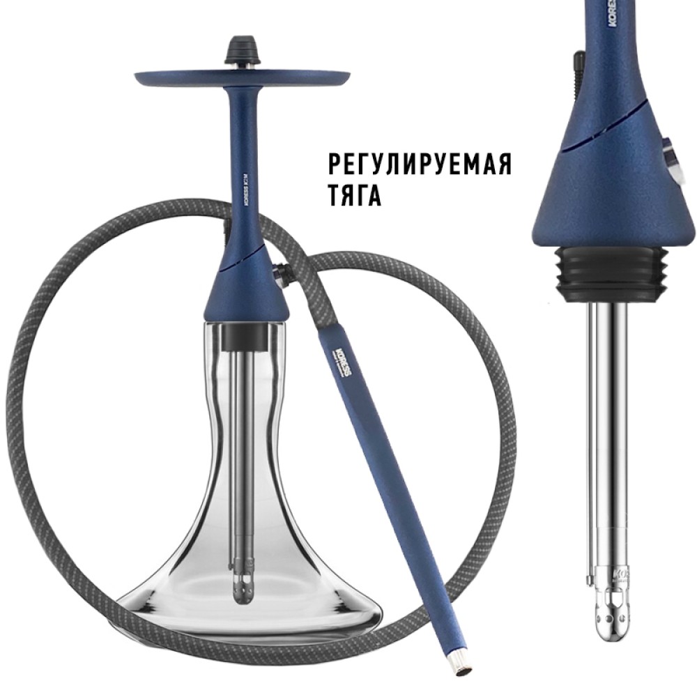 Кальян Koress K2М Blue Steel (Голубая сталь)