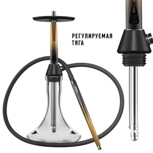 Кальян Koress K3 Royal (Черно-золотой)