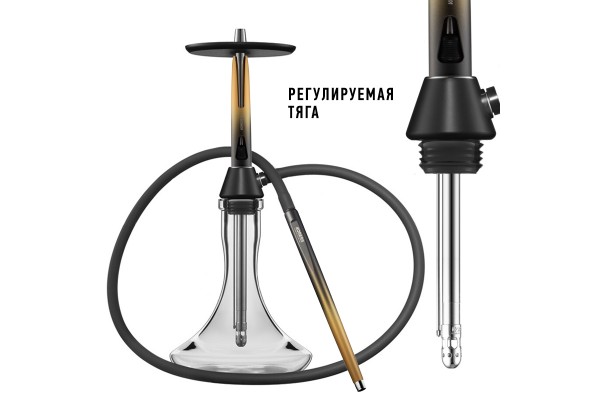 Shisha Koress K3 Royal (Schwarz-Gold)