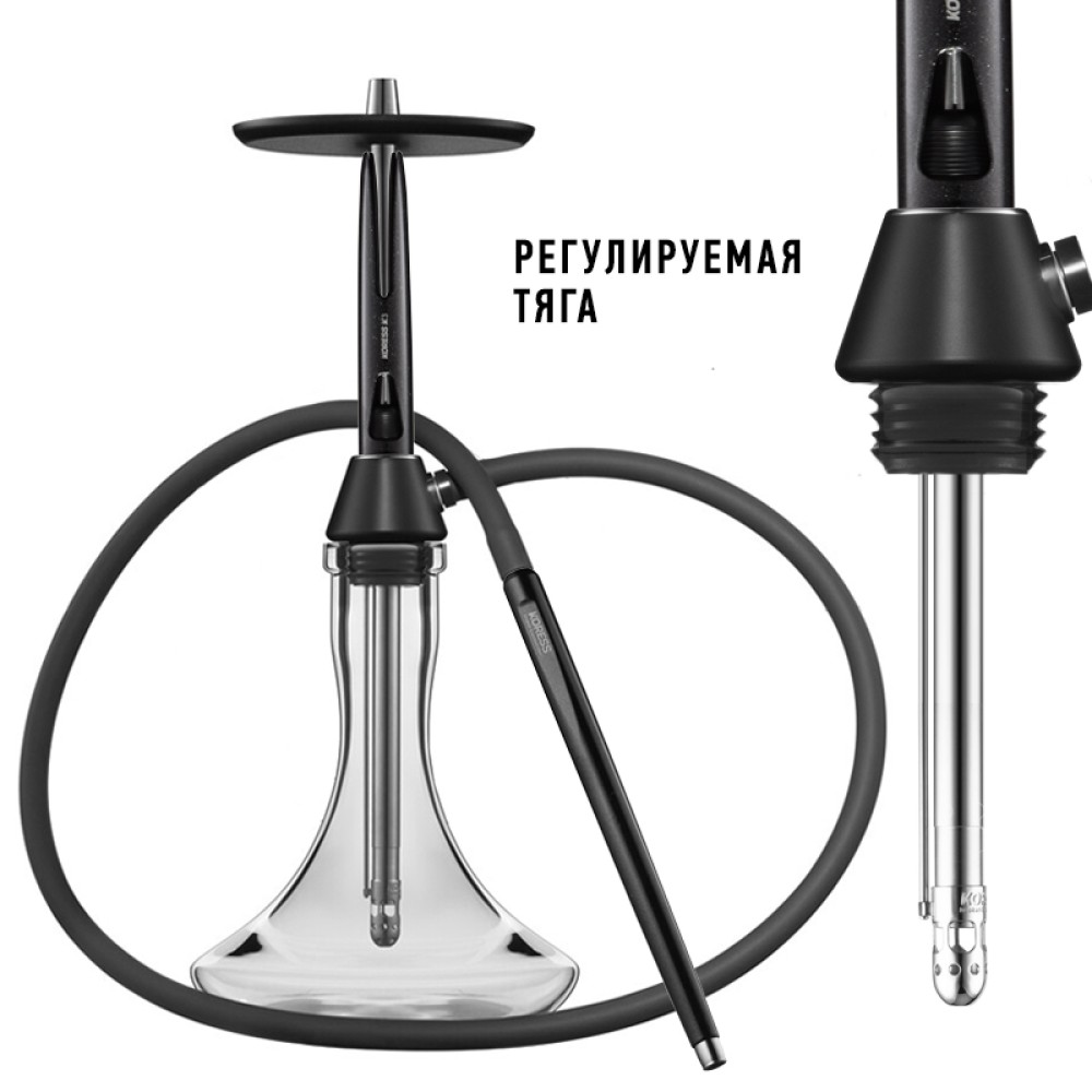 Кальян Koress K3 Black Gloss (Черный глянец)