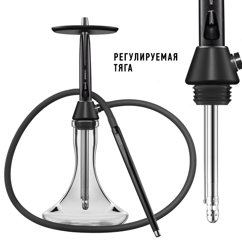 Buy Hookah Koress K3 Black Gloss (Black gloss) in Minsk - MINT x 