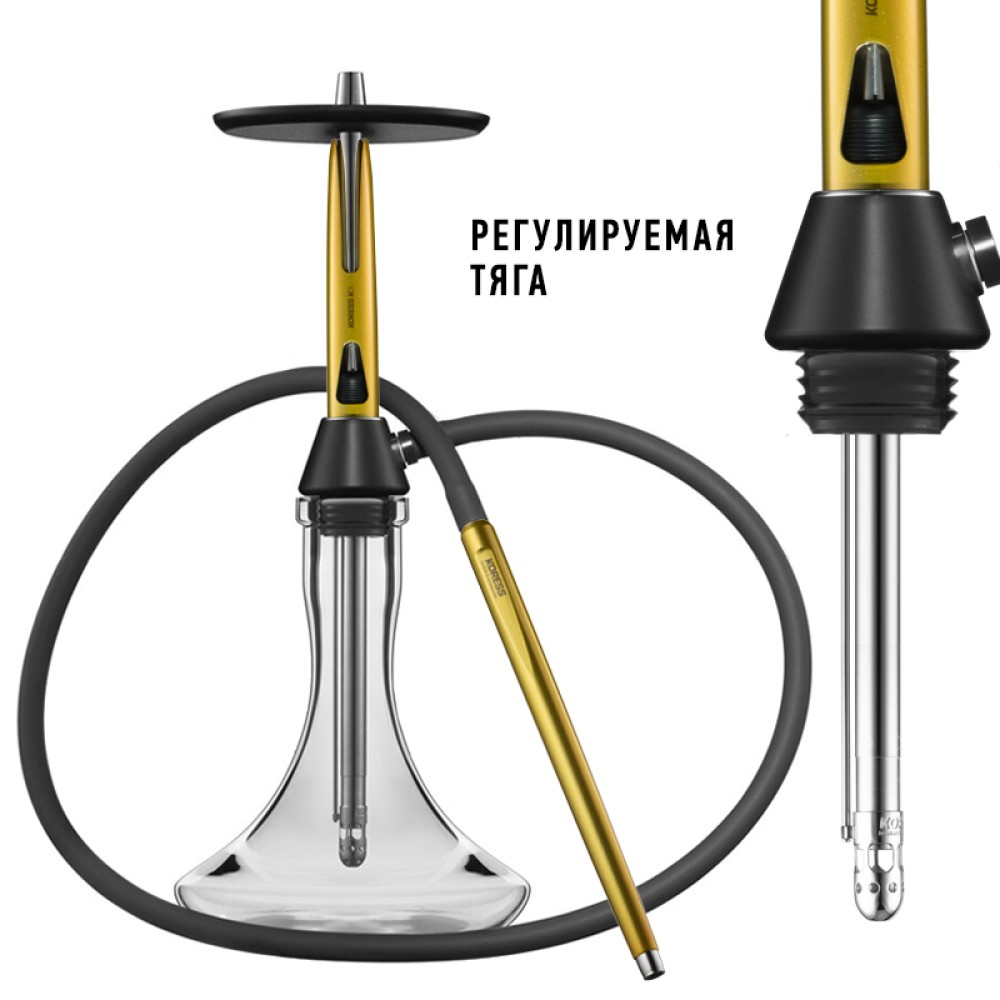 Кальян Koress K3 Gold (Золото)