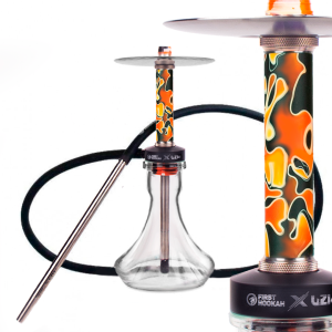 Кальян First Hookah X UZI47 Core Mini (Черно-оранжевый)