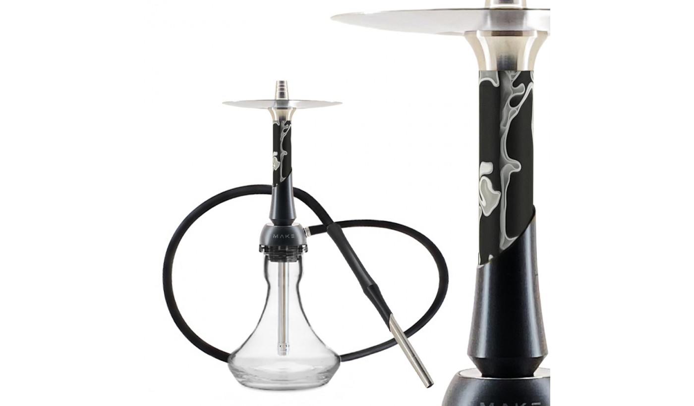 Narguilé Make Hookah (Noir et blanc)