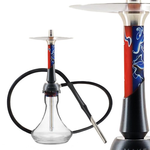 Shisha Make Hookah (Rot-blau)