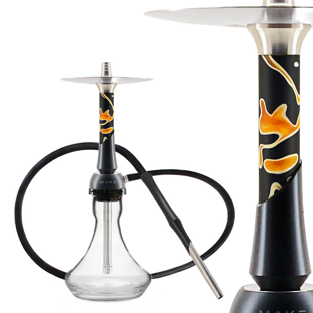 Кальян Make Hookah (Черно-оранжевый)