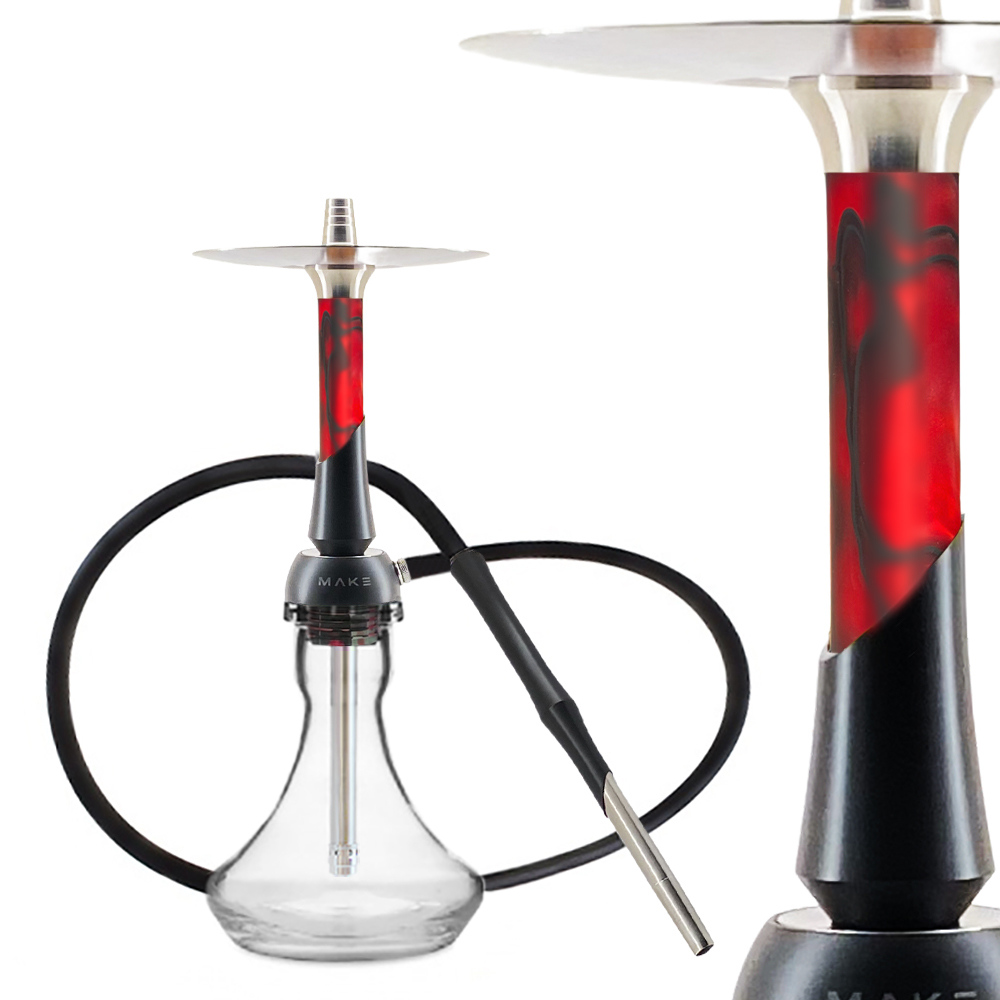 Кальян Make Hookah (Красно-черный)