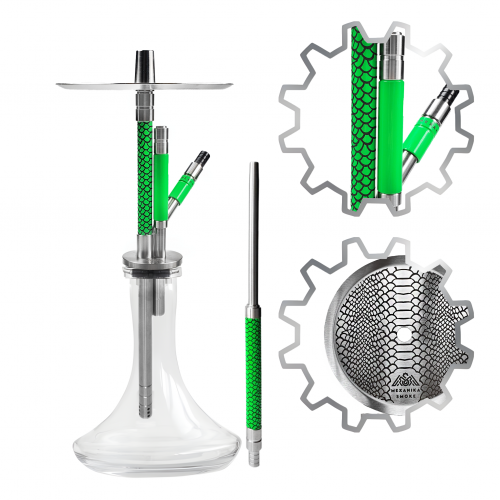 Hookah Mexanika Smoke Steam Machine Lime Mamba