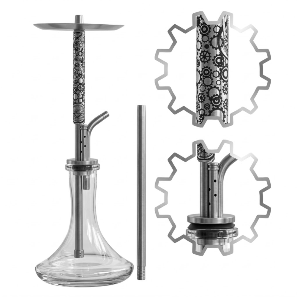 Кальян Mexanika Smoke Steam Machine Mechanical Steel-B (STM-B MS)