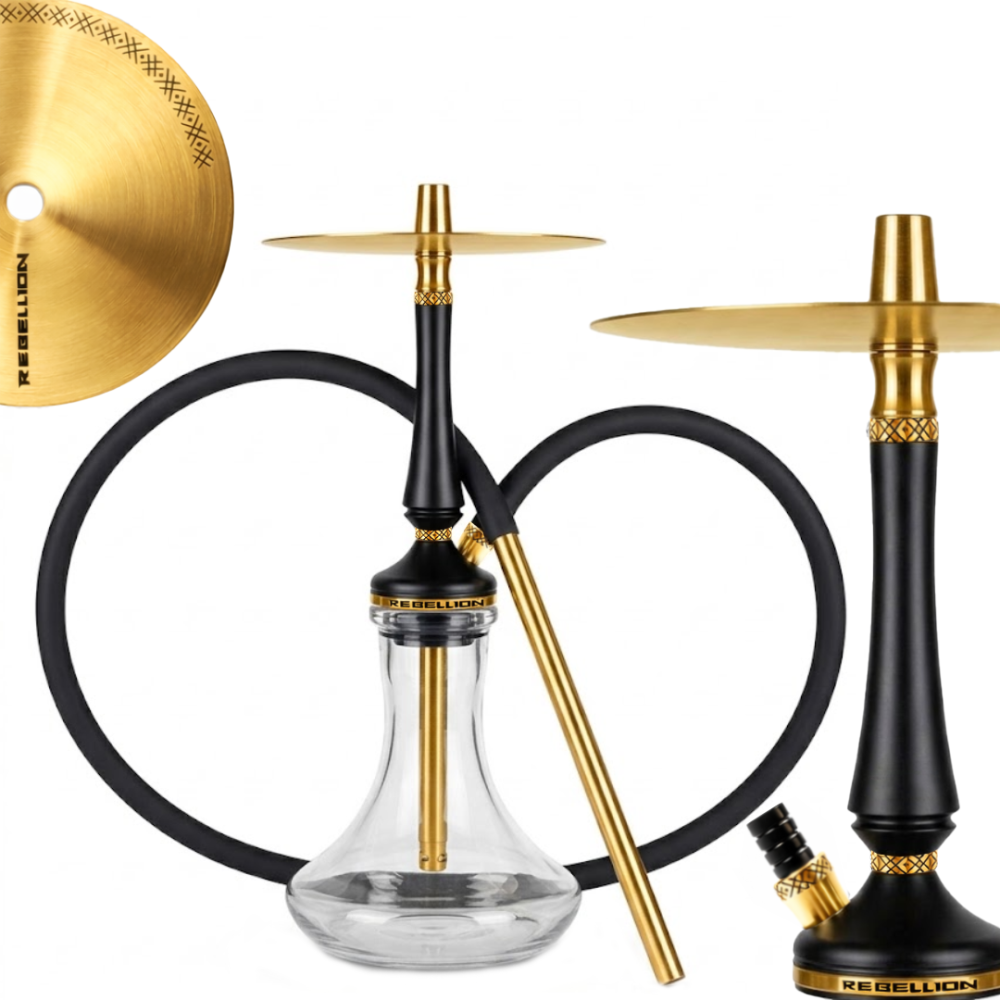 Кальян Rebellion Mini TradiTime (Black / Gold)
