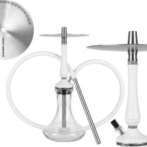 Кальян Rebellion Mini TradiTime (White / Silver)