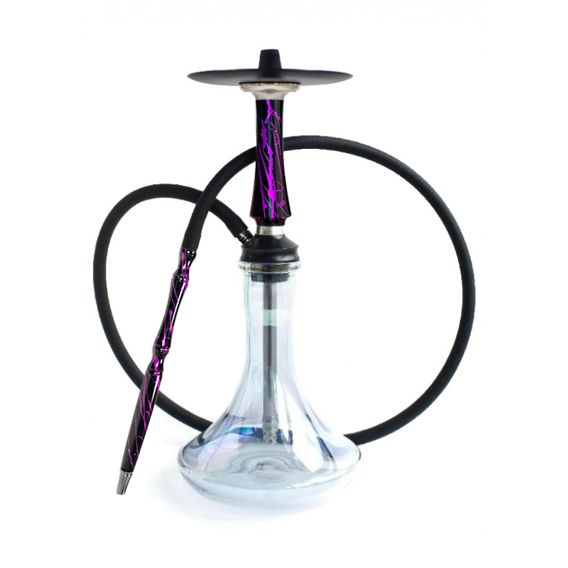 Buy Hookah VooDoo Smoke Down (Black-Violet) in Minsk - MINT