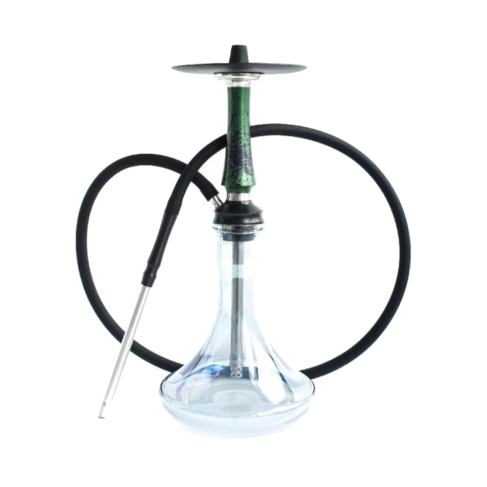 Кальян VooDoo Smoke Down (Черно-зеленый)