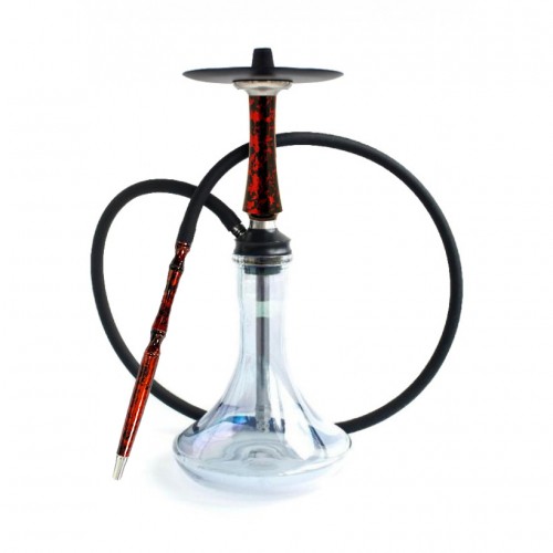 Wasserpfeife VooDoo Smoke Down Poison (Black-Red)