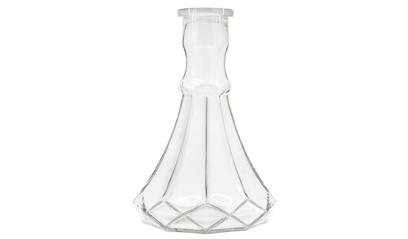 BigMaks Edge Hookah Flask (Transparent)