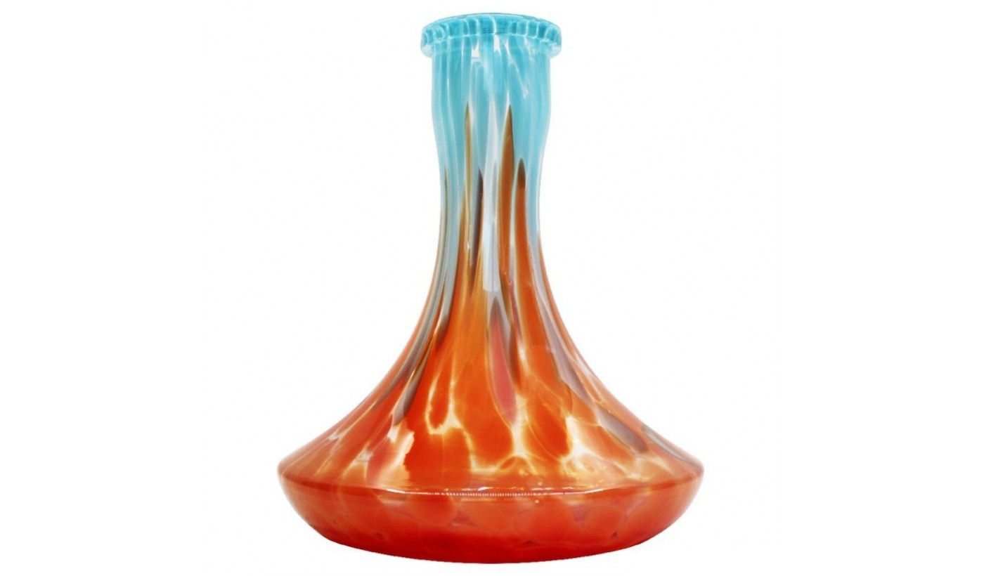 BigMaks Rainbow Hookah flask (Orange-blue)