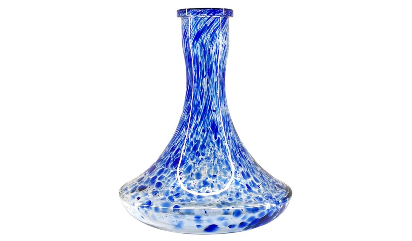 BigMaks Rainbow Hookah Flask (Blue Crumb)