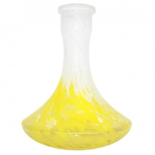 BigMaks Rainbow hookah flask (Yellow-white)