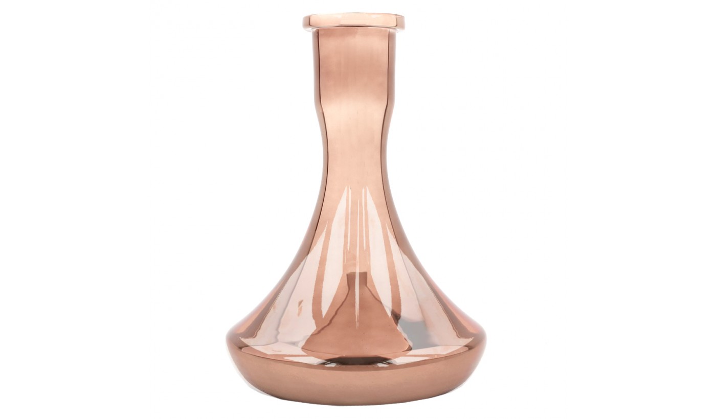 BigMaks Base Mirrored Hookah Flask (Brown)