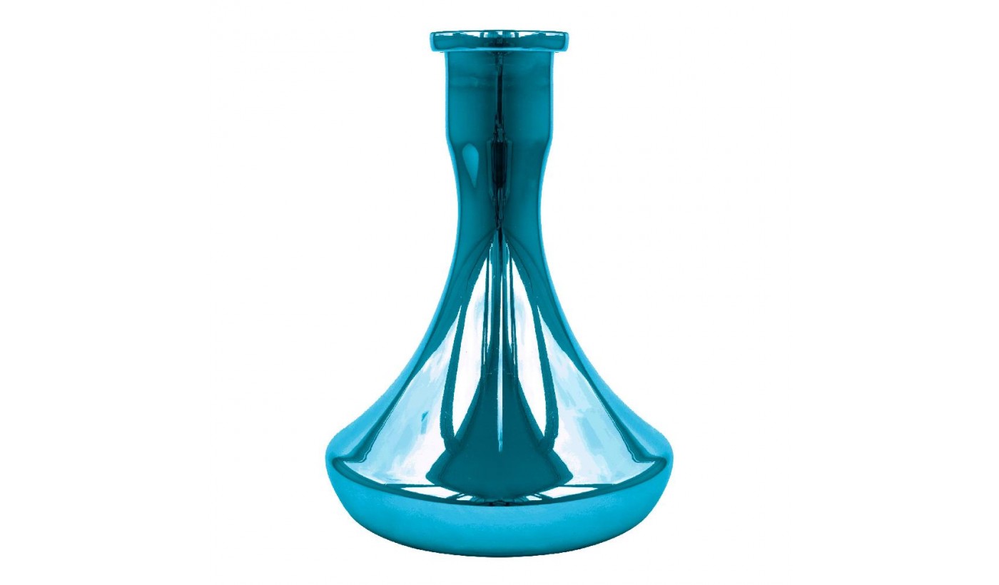 BigMaks Base Mirrored Hookah Flask (Blue)