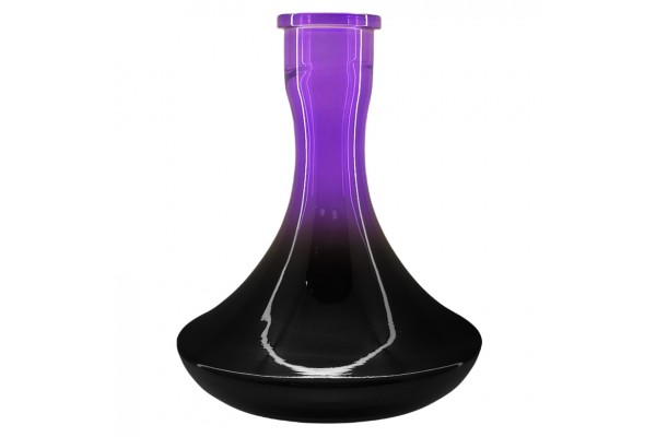 Daly hookah flask (Purple-black (with side)