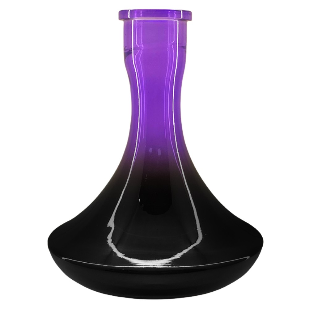 Колба для кальяна Daly (Фиолетово-черная (с бортом)