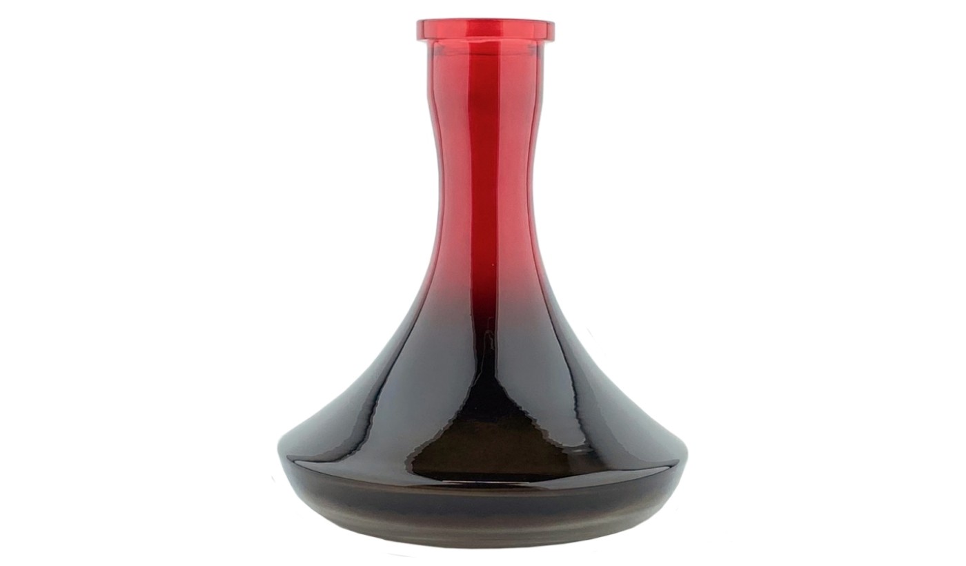 Daly hookah flask (Black ruby (with side)